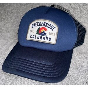 Legacy‎ 92 Breckenridge Colorado Snapback Trucker Hat Foam Mesh Retro Mesh